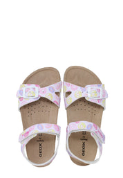 Sandali con strappi Multicolore Geox