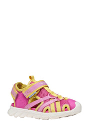Sandali con strappi Rosa Geox