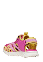 Sandali con strappi Rosa Geox