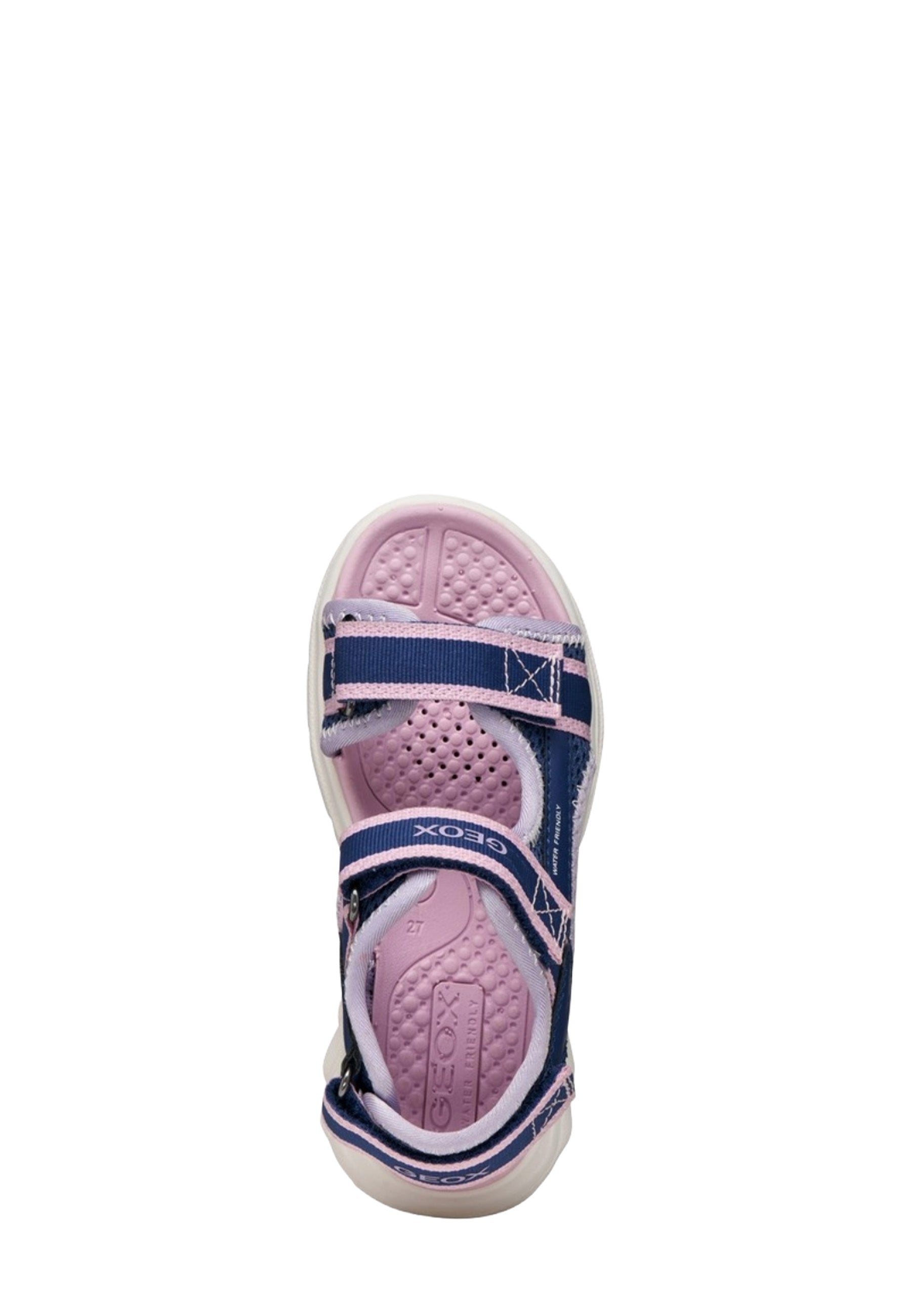 Sandali con strappi Blu Geox