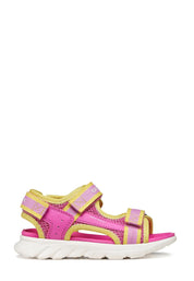 Sandali con strappi Rosa Geox