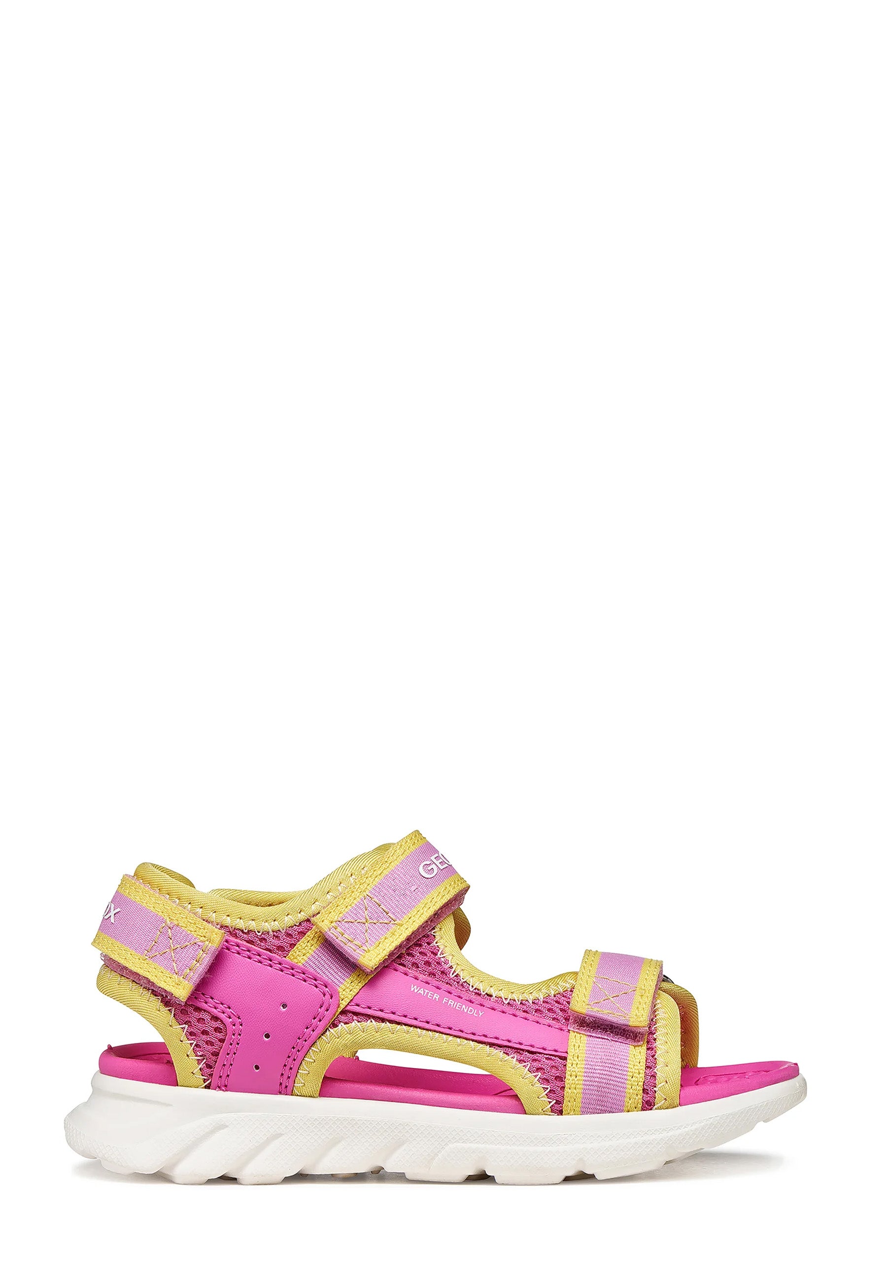 Sandali con strappi Rosa Geox