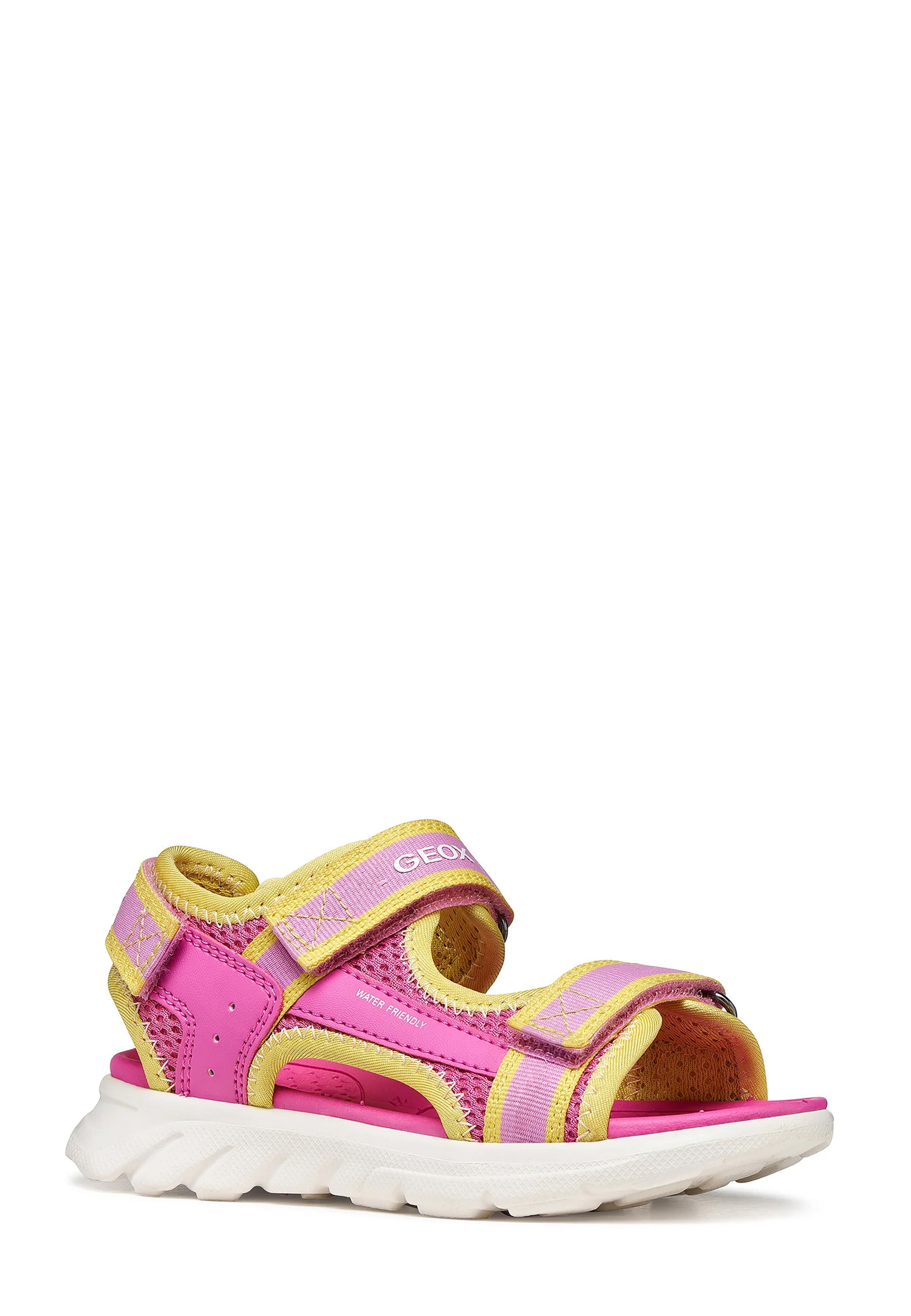 Sandali con strappi Rosa Geox