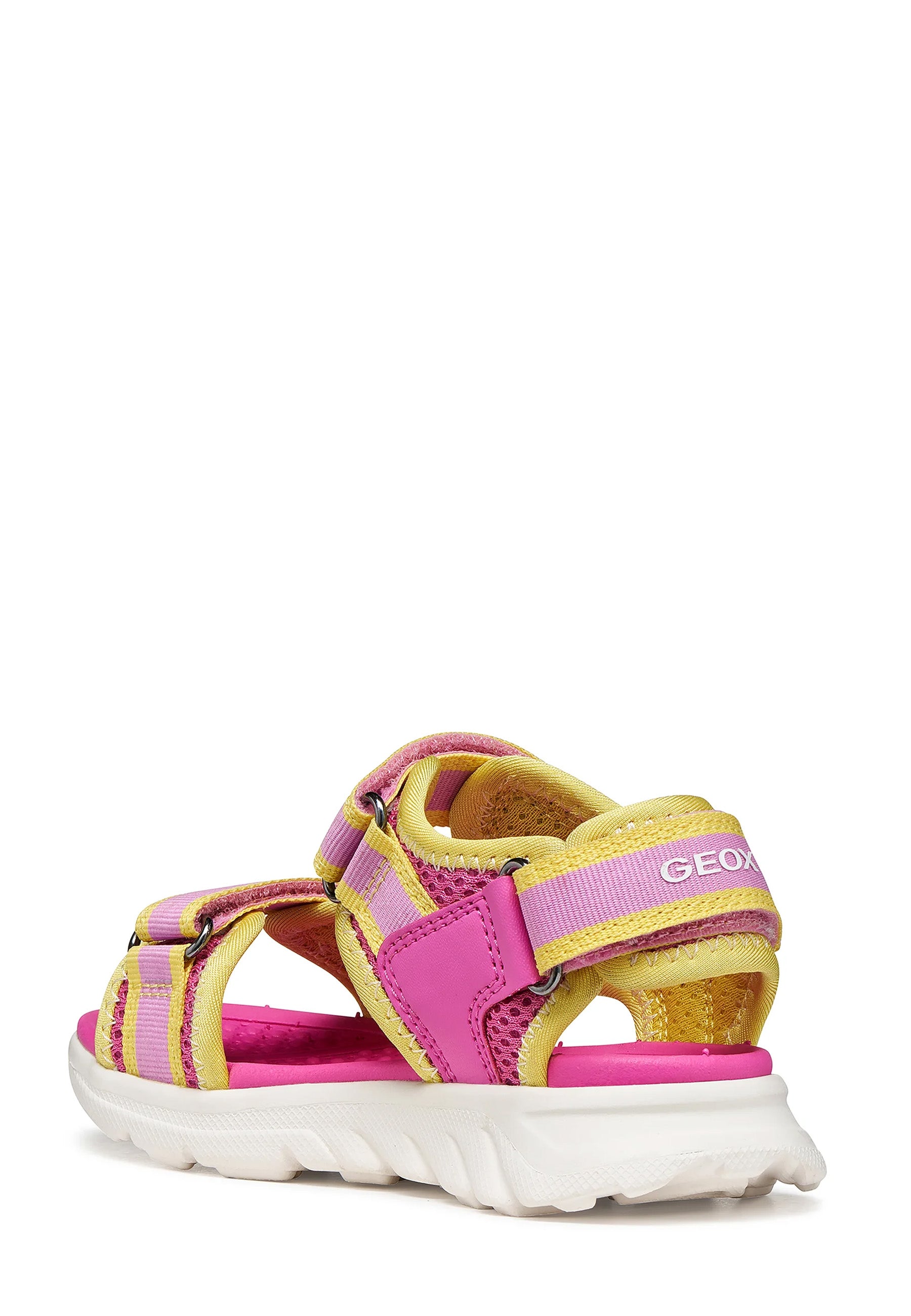 Sandali con strappi Rosa Geox