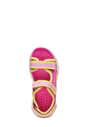 Sandali con strappi Rosa Geox
