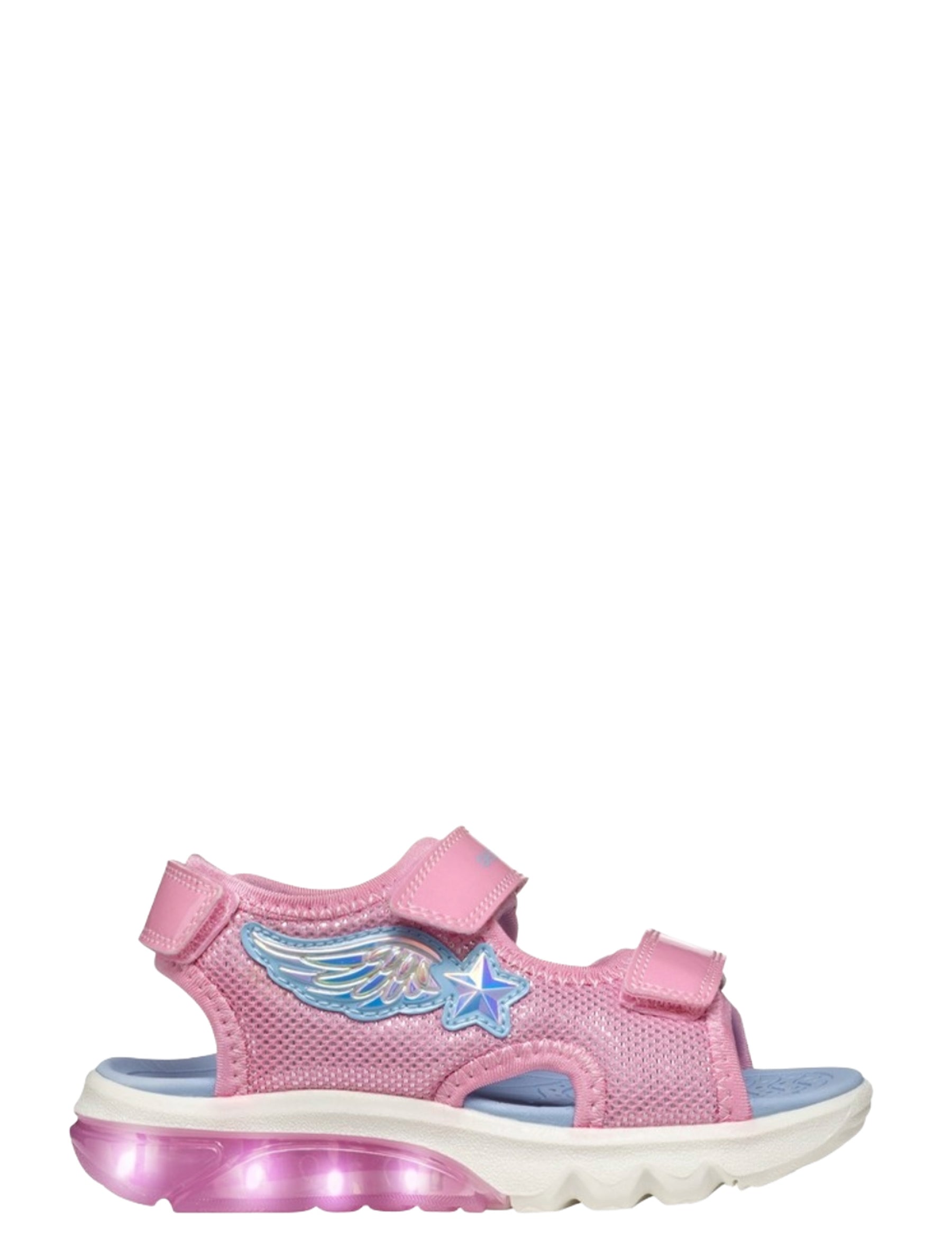 Sandali con strappi Rosa Geox