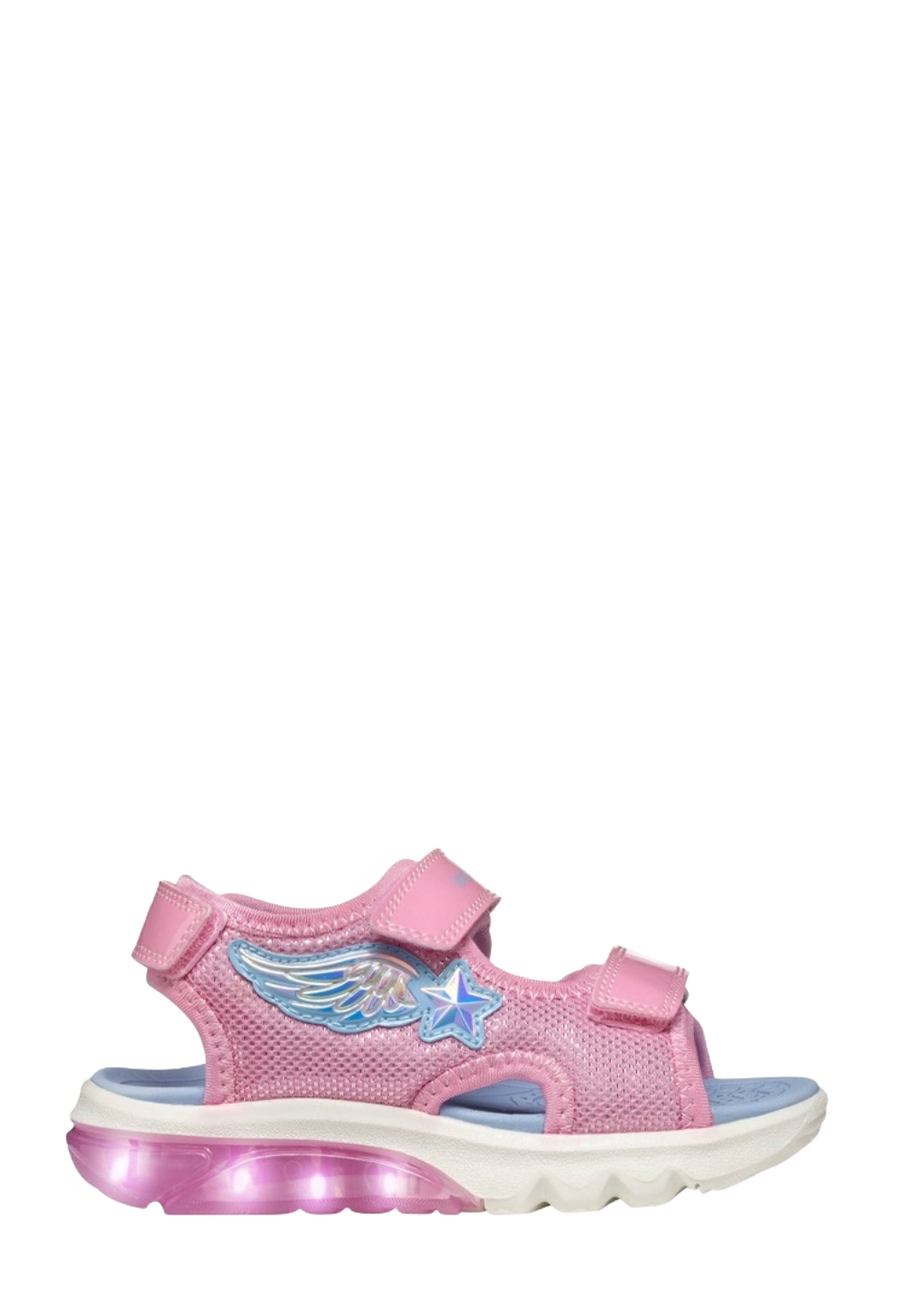 Sandali con strappi Rosa Geox