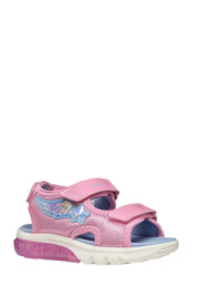 Sandali con strappi Rosa Geox