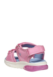 Sandali con strappi Rosa Geox