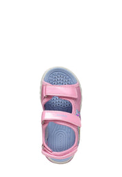Sandali con strappi Rosa Geox