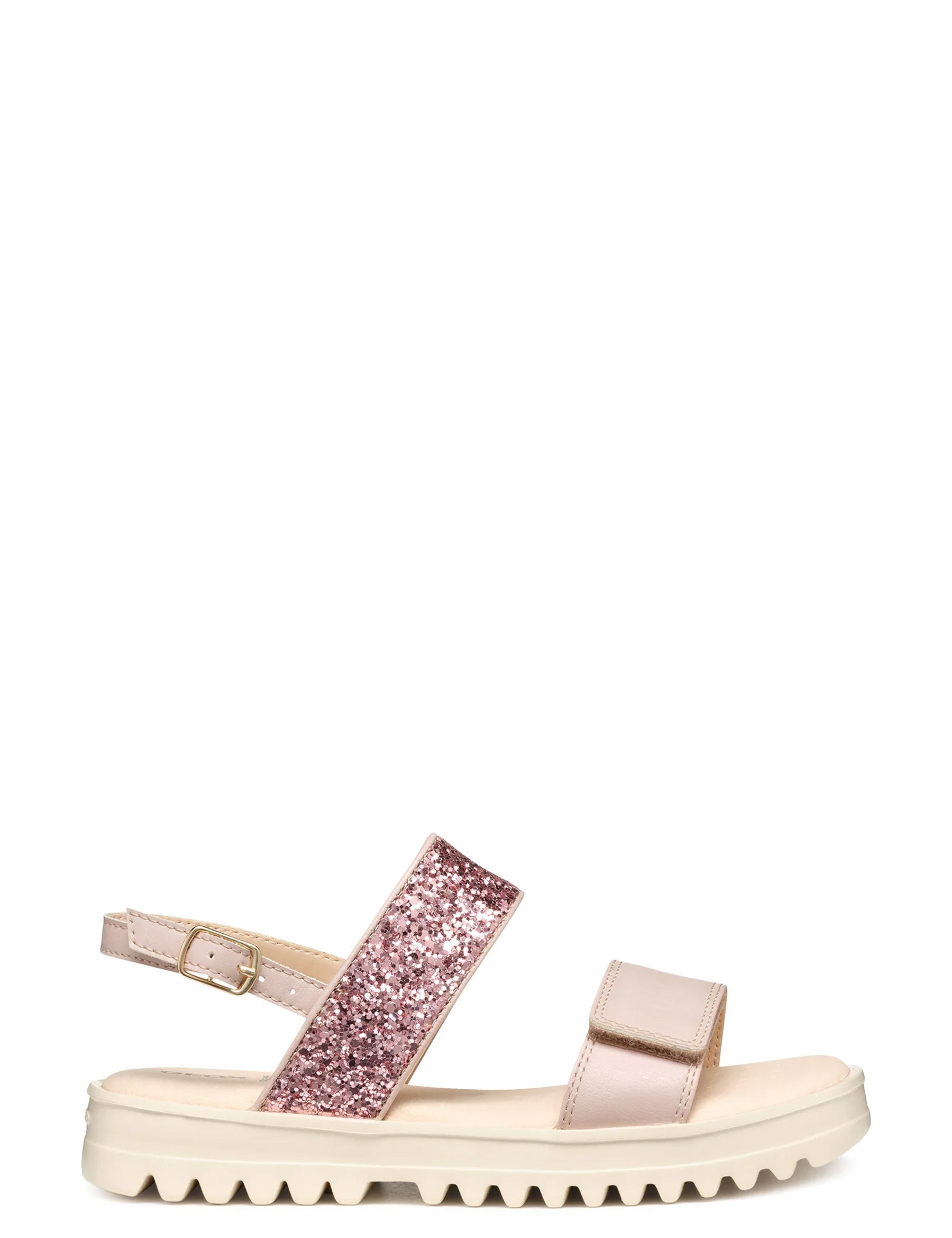 Sandali con strappi Rosa Geox