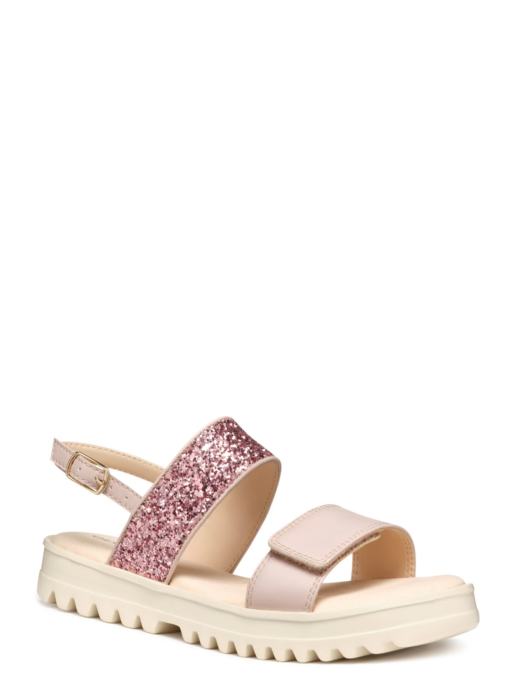 Sandali con strappi Rosa Geox