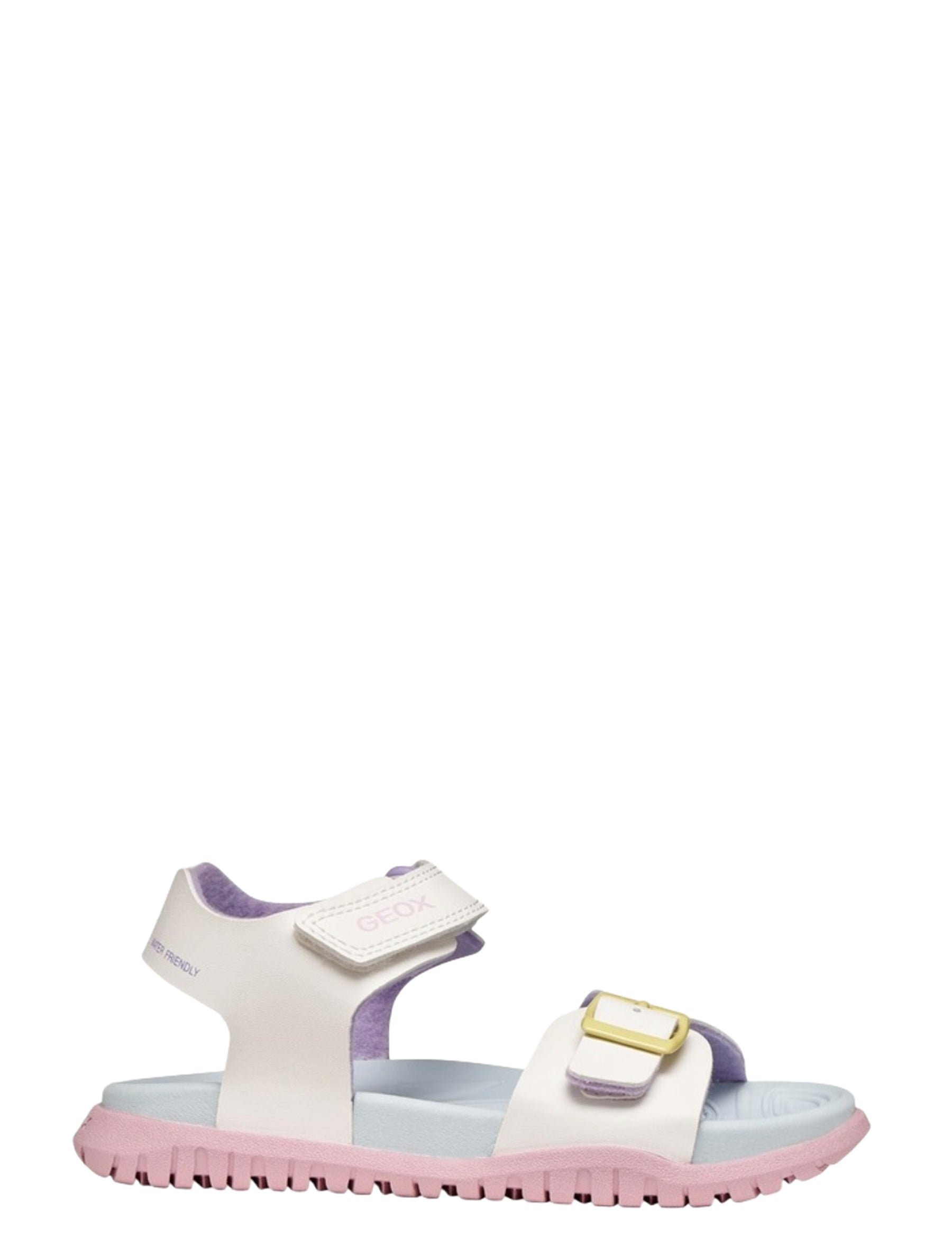Sandali con strappi Bianco Geox