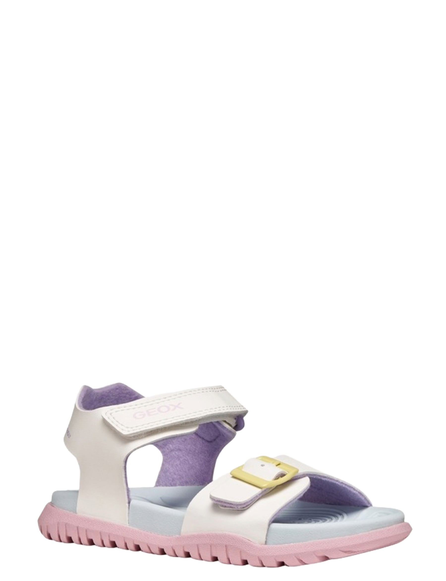 Sandali con strappi Bianco Geox