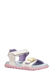 Sandali con strappi Bianco Geox