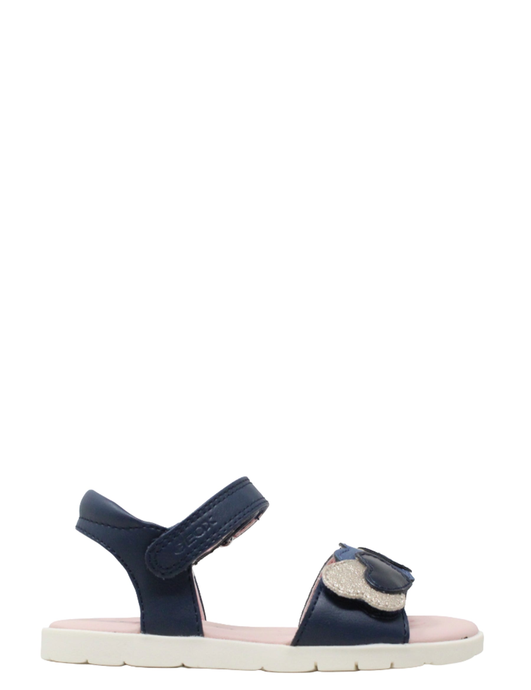Sandali con strappi Blu Geox