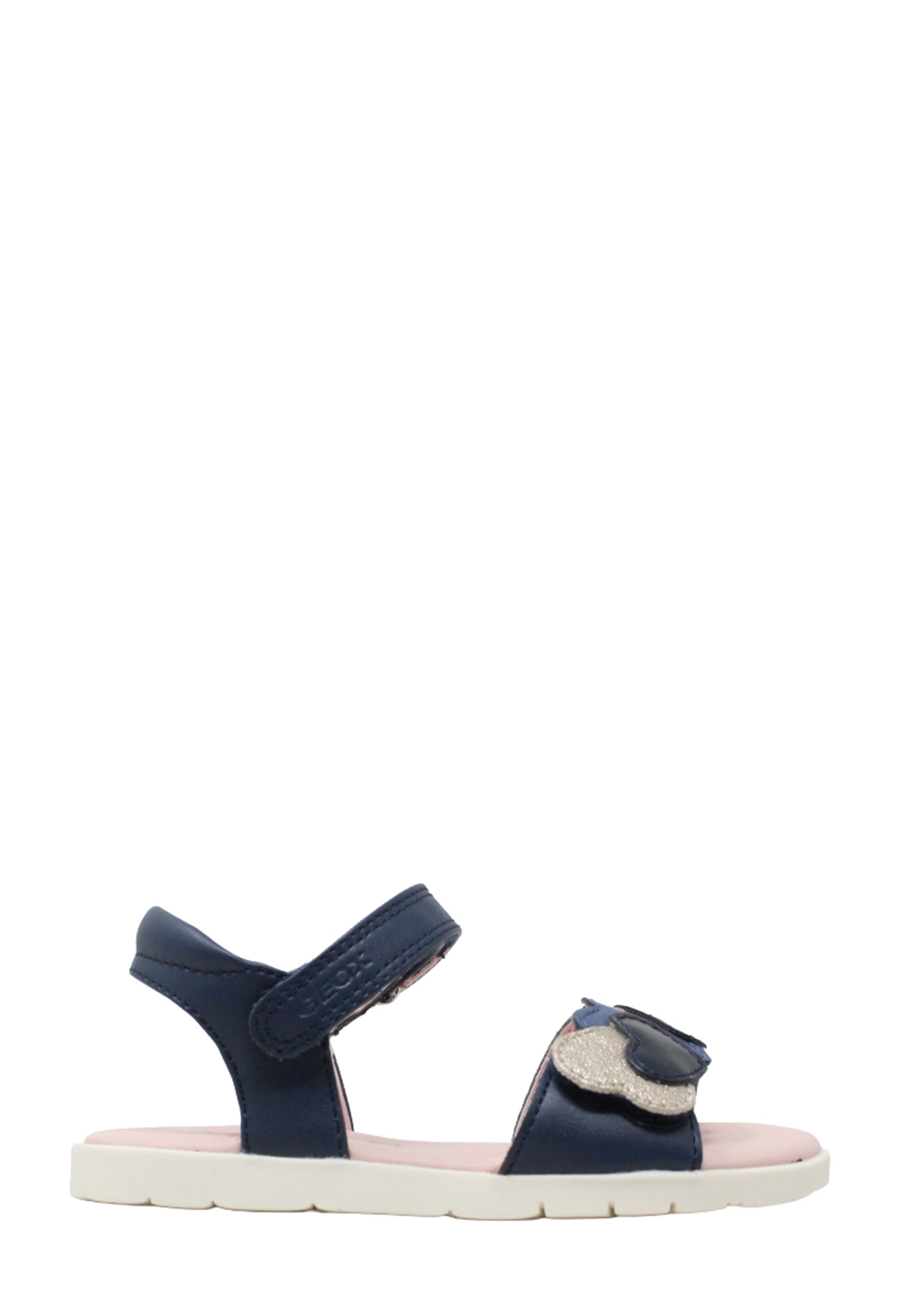 Sandali con strappi Blu Geox