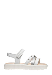Sandali con strappi Bianco Geox