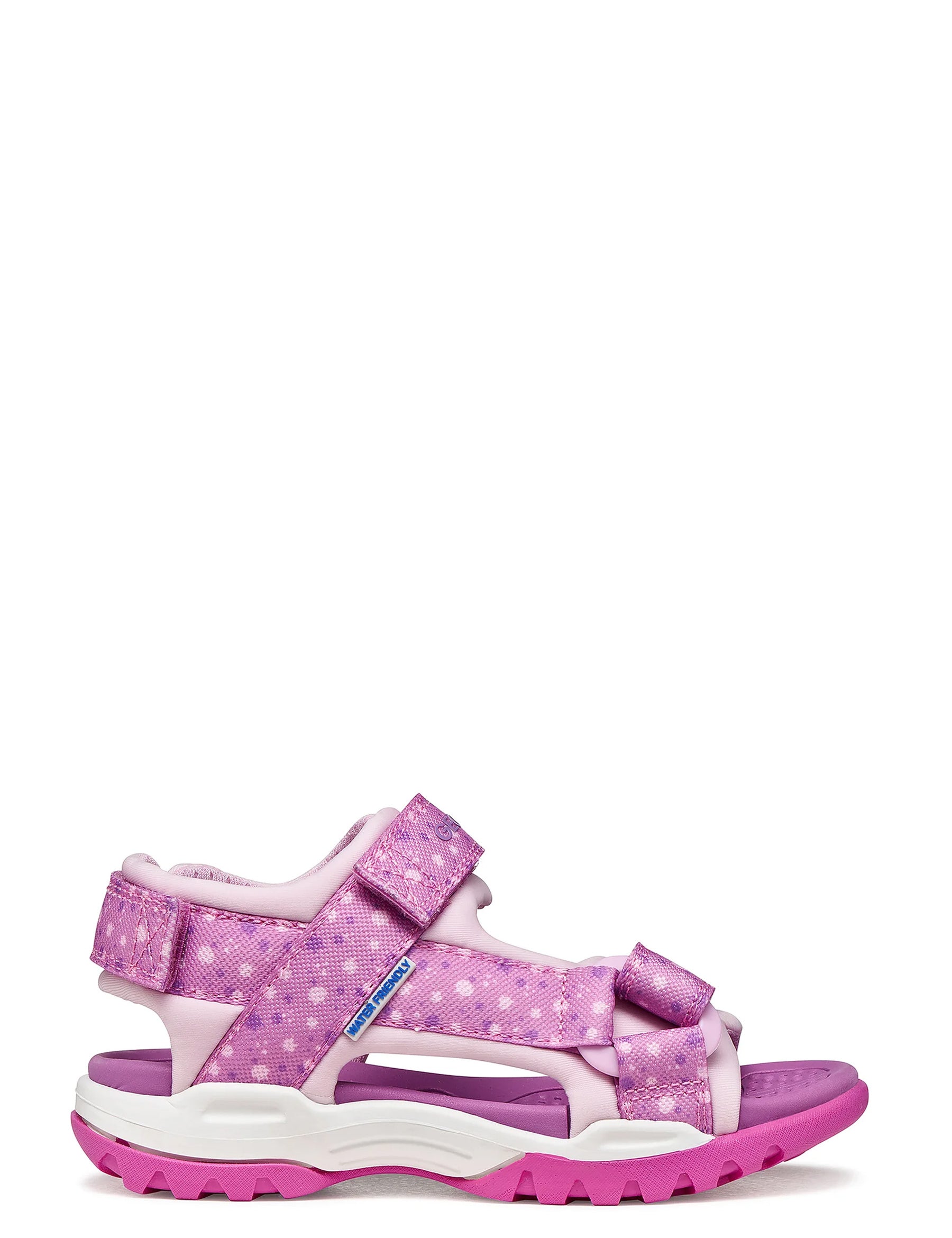Sandali con strappi Rosa Geox