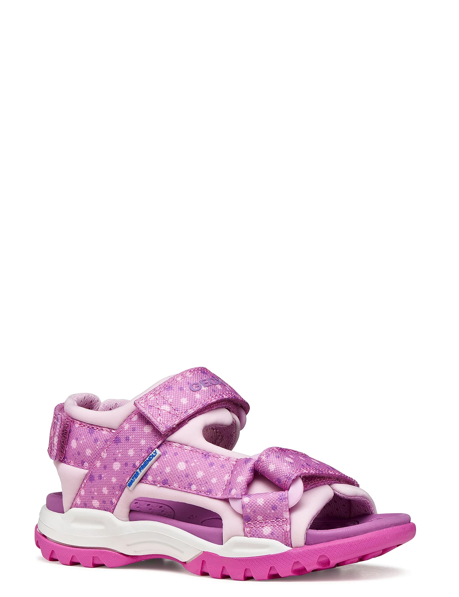 Sandali con strappi Rosa Geox