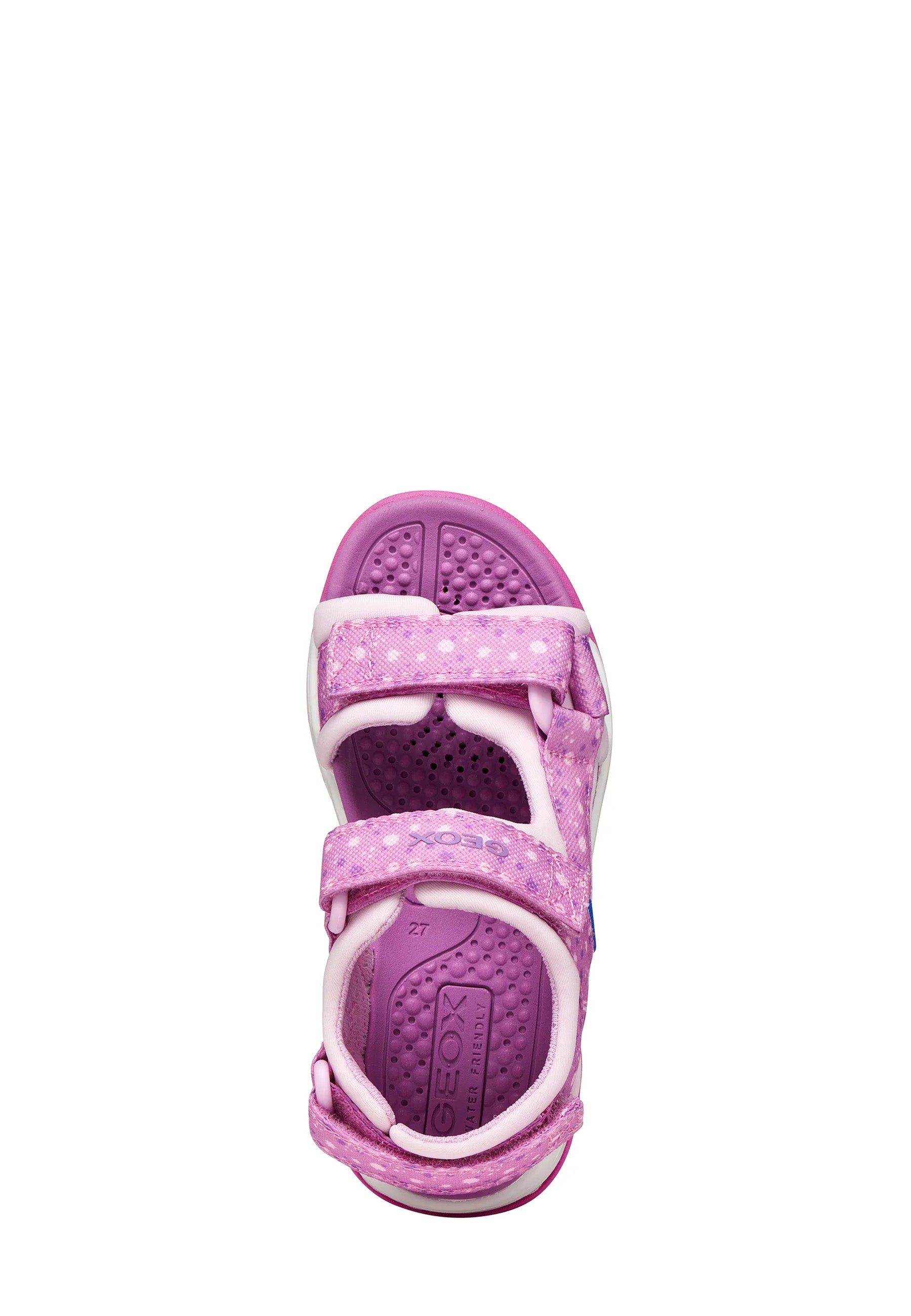 Sandali con strappi Rosa Geox