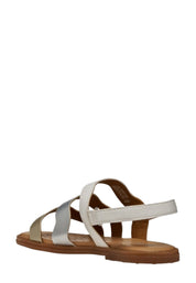 Sandali con strappi Bianco Geox