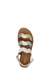 Sandali con strappi Bianco Geox