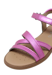 Sandali con strappi Fucsia Geox