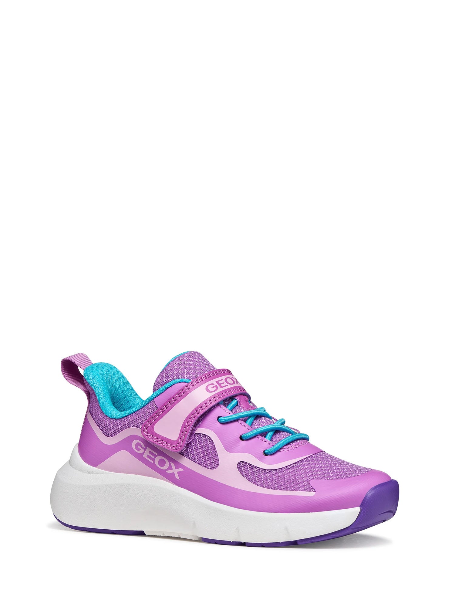 Scarpe con strappi Viola Geox