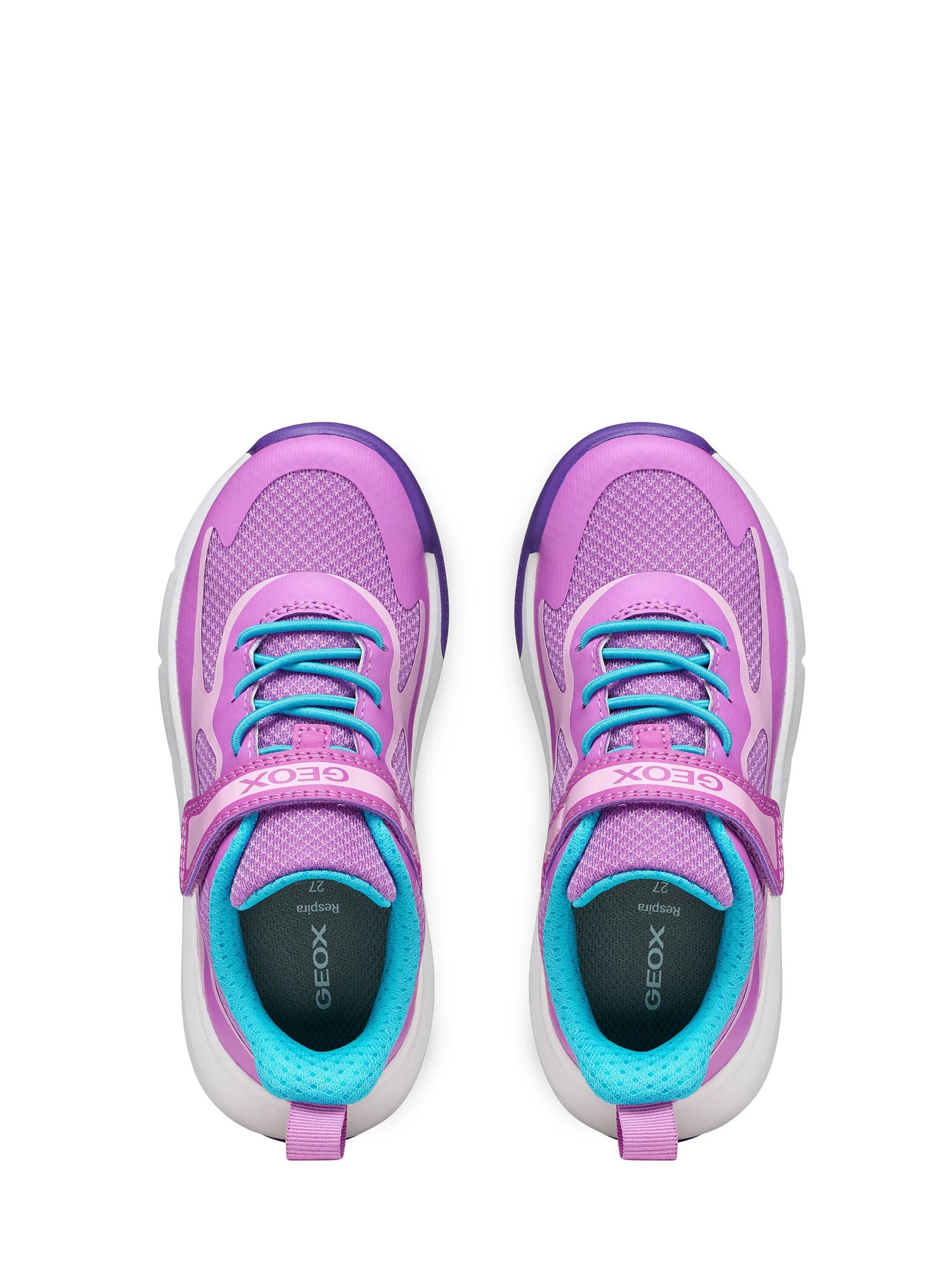 Scarpe con strappi Viola Geox