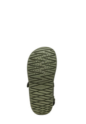 Sandali con strappi Verde Geox