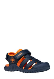 Sandali con strappi Blu Scuro Geox