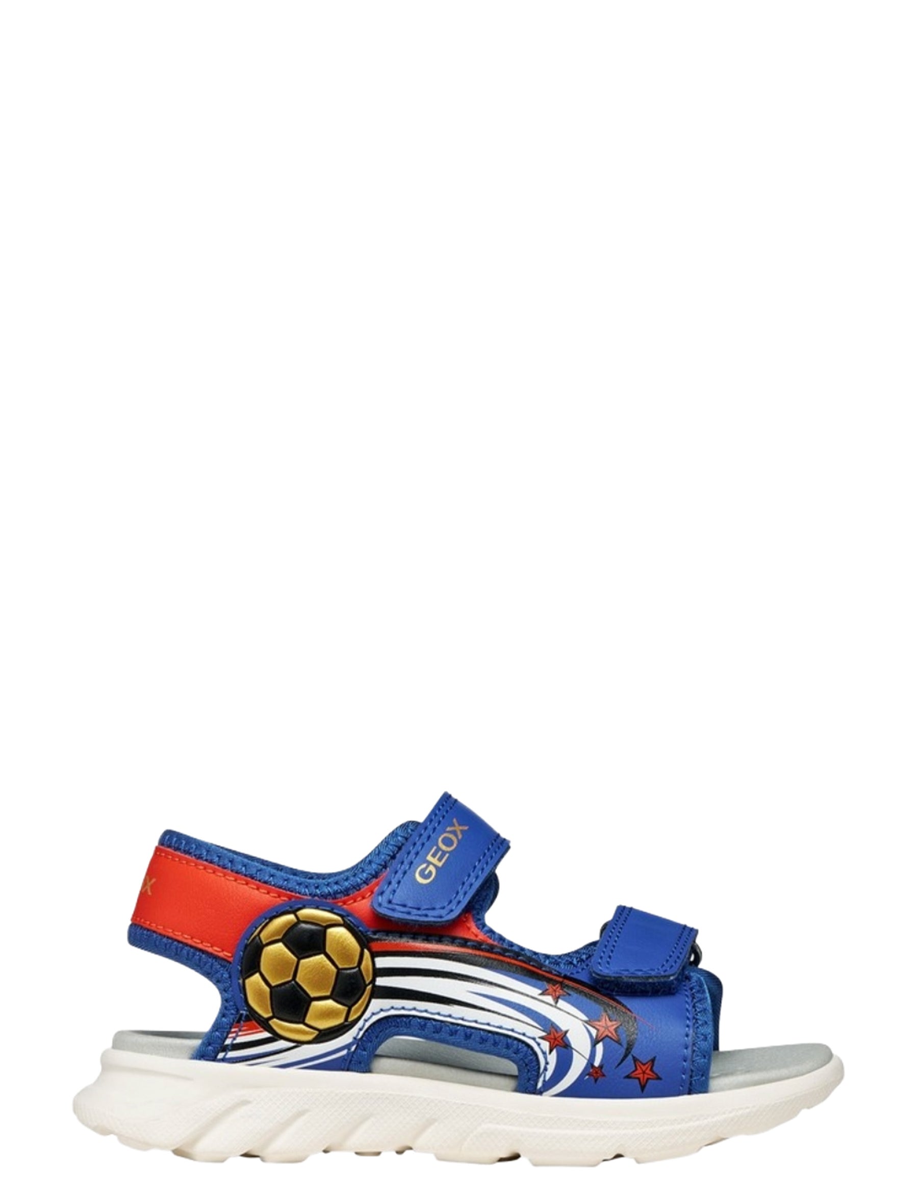 Sandali con strappi Blu Geox