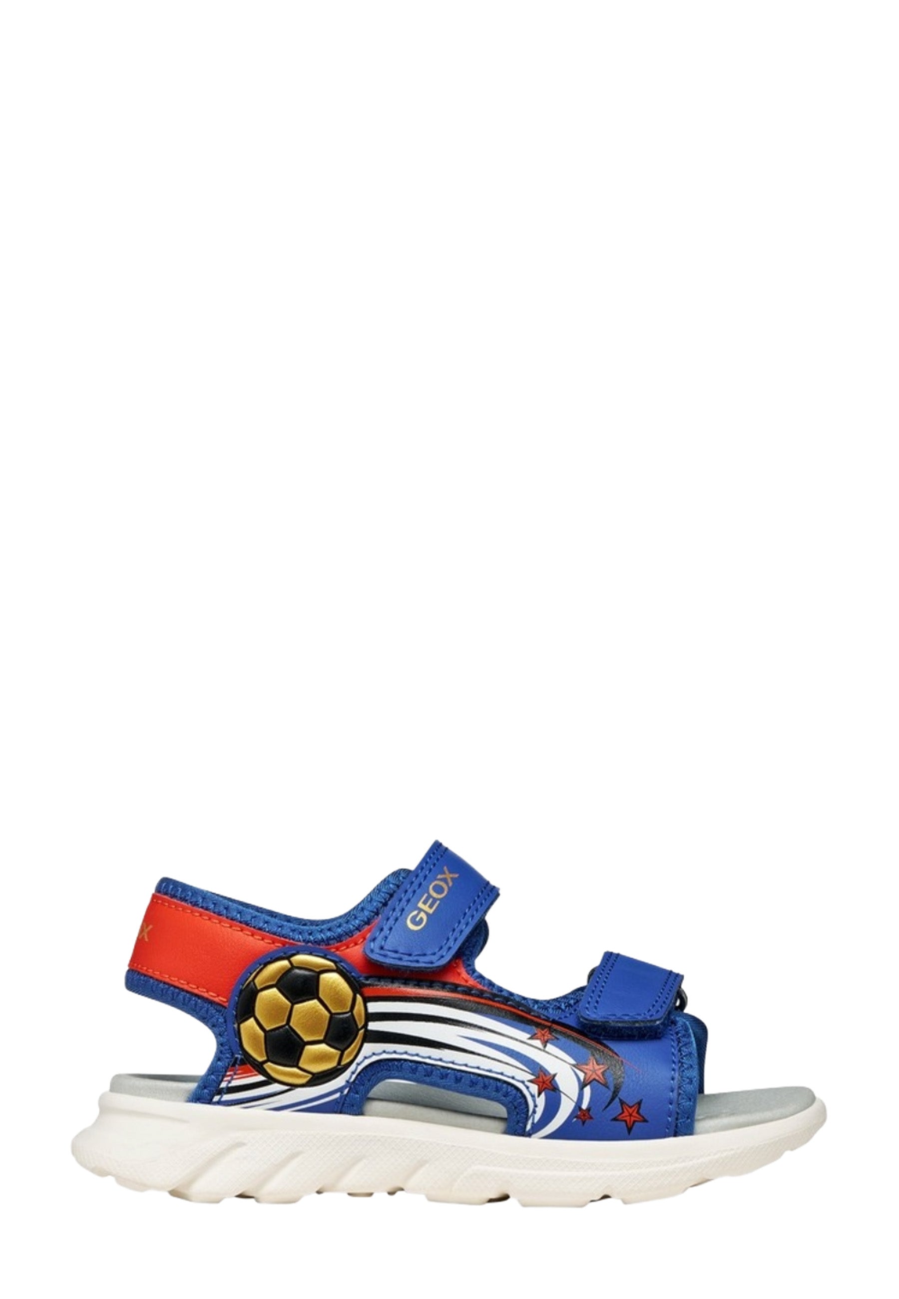 Sandali con strappi Blu Geox