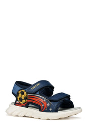 Sandali con strappi Blu Scuro Geox