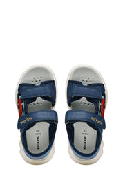 Sandali con strappi Blu Scuro Geox