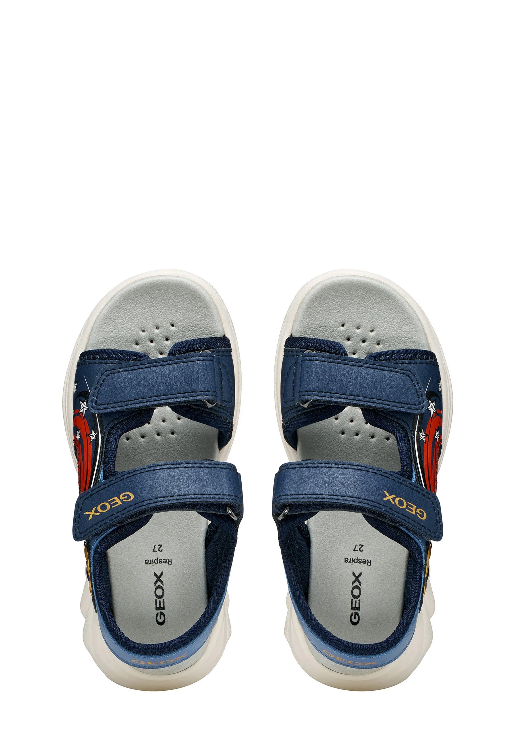 Sandali con strappi Blu Scuro Geox