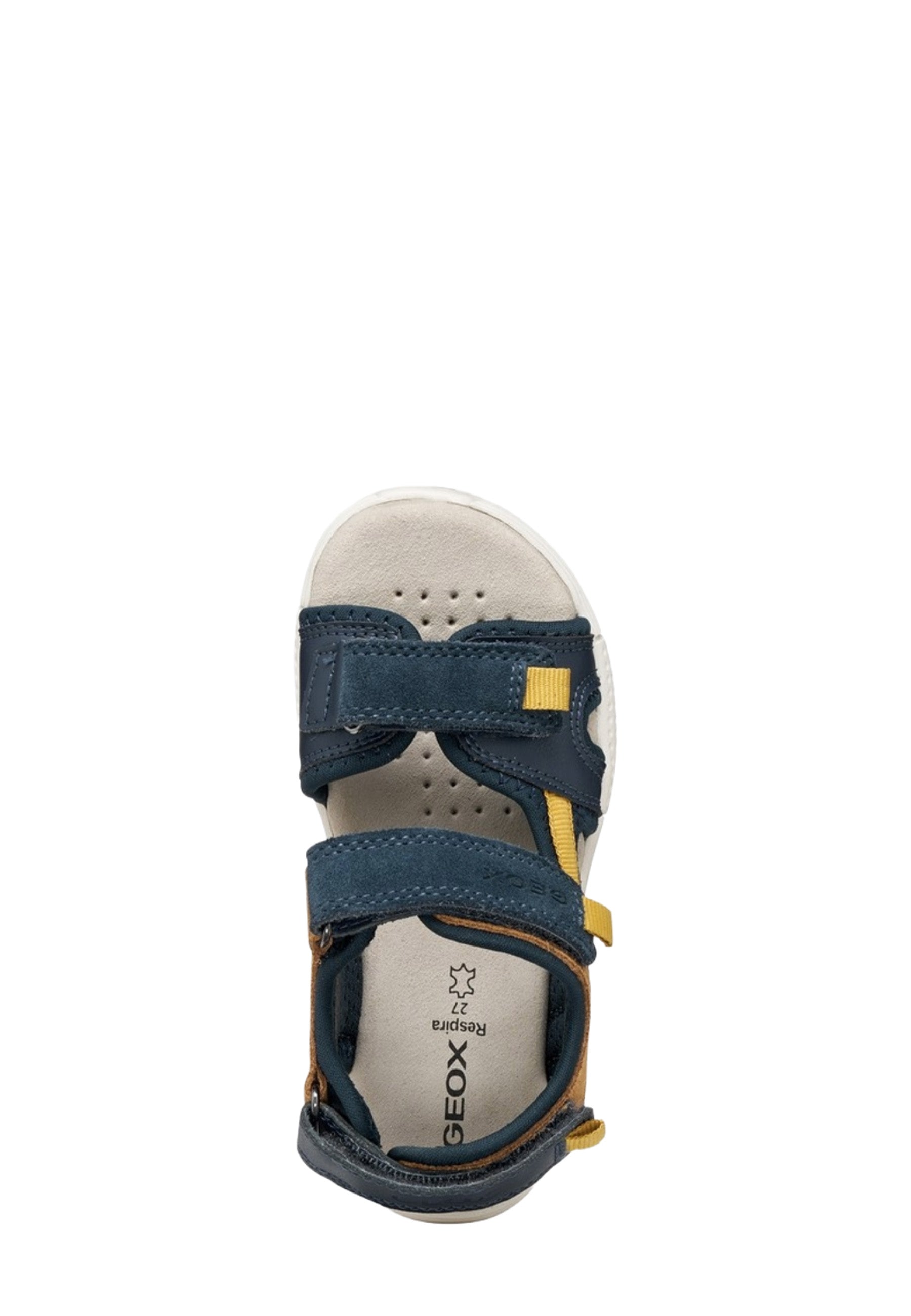 Sandali con strappi Blu Geox