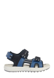Sandali con strappi Blu Geox