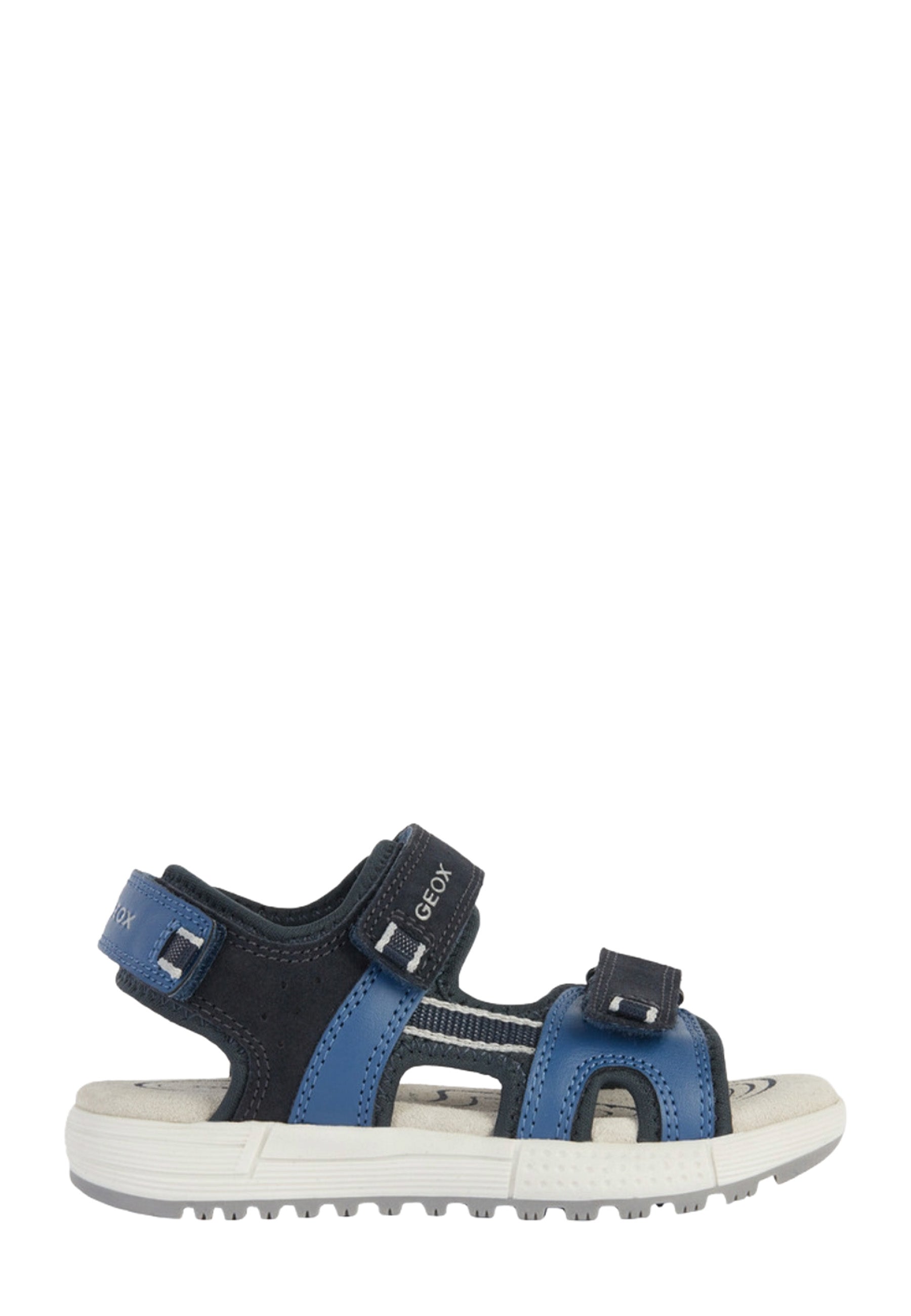 Sandali con strappi Blu Geox