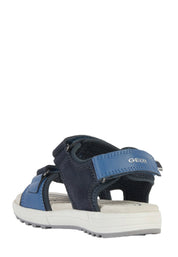 Sandali con strappi Blu Geox