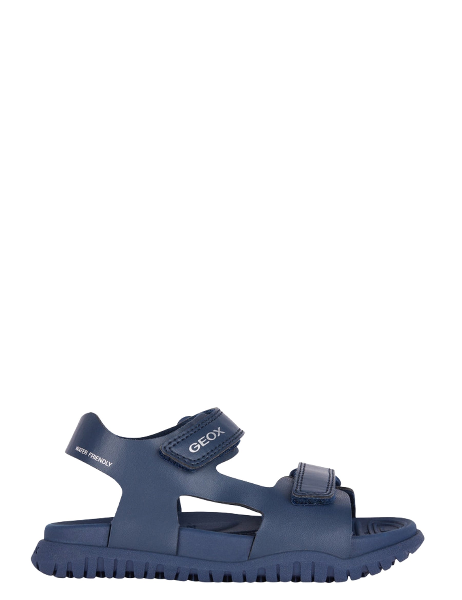 Sandali con strappi Blu Geox