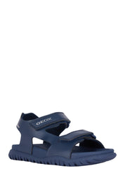 Sandali con strappi Blu Geox