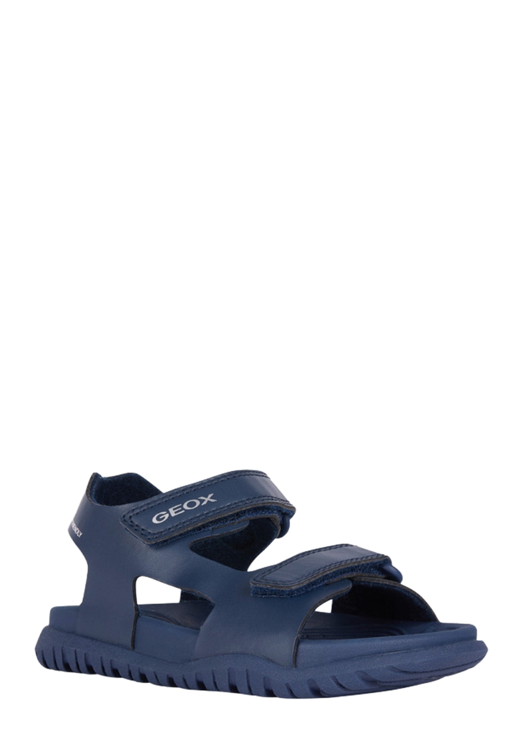 Sandali con strappi Blu Geox