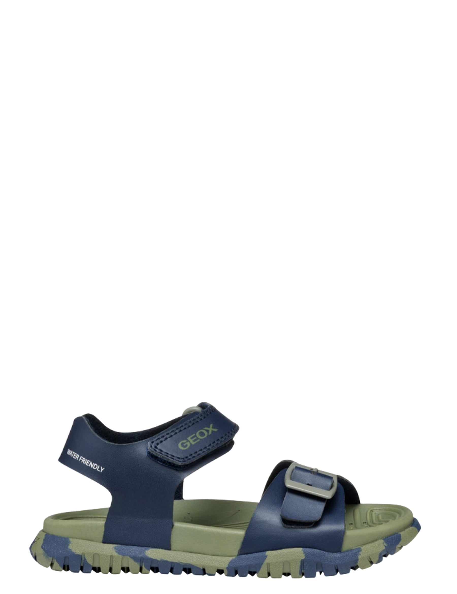 Sandali con strappi Blu Geox