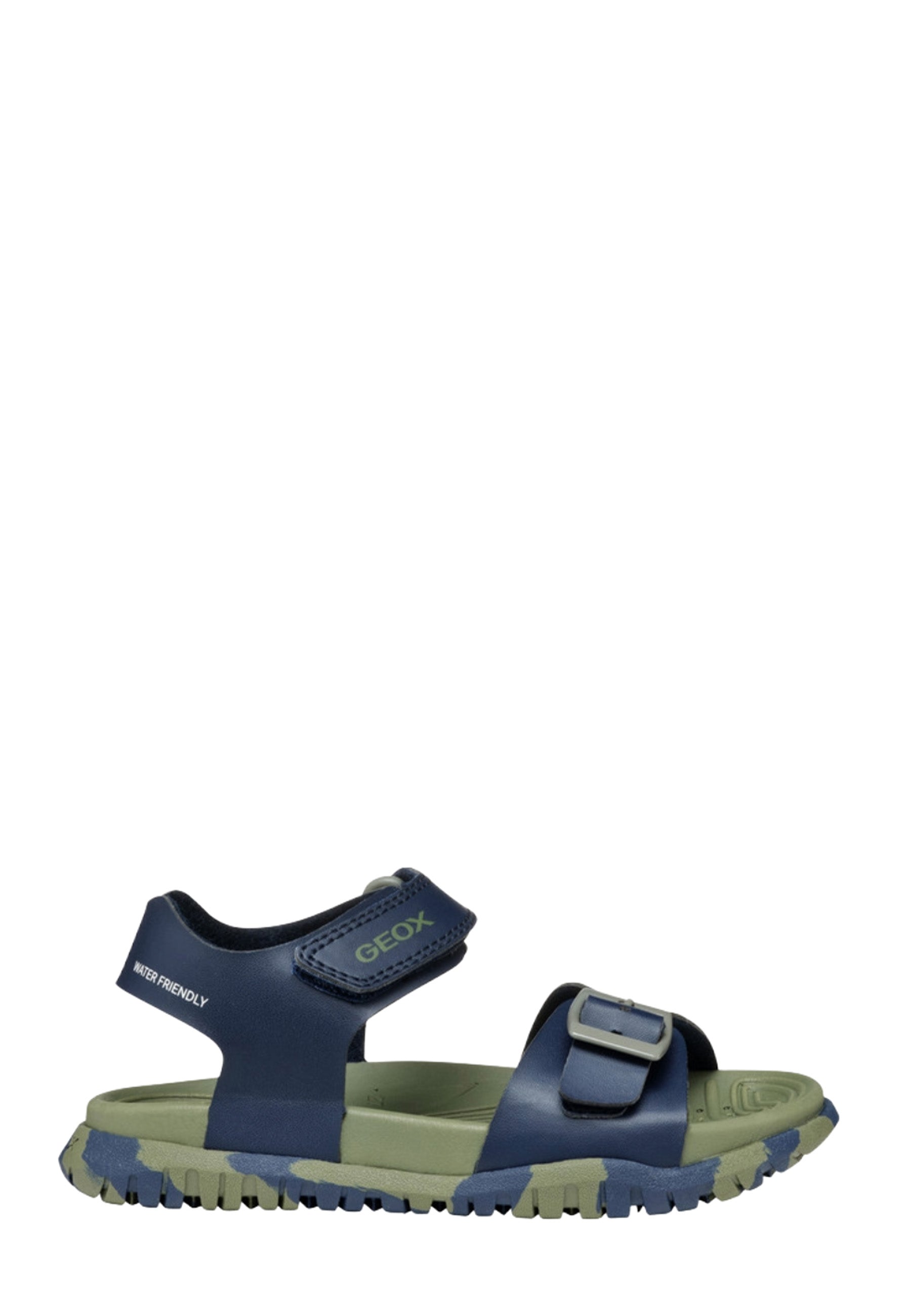 Sandali con strappi Blu Geox