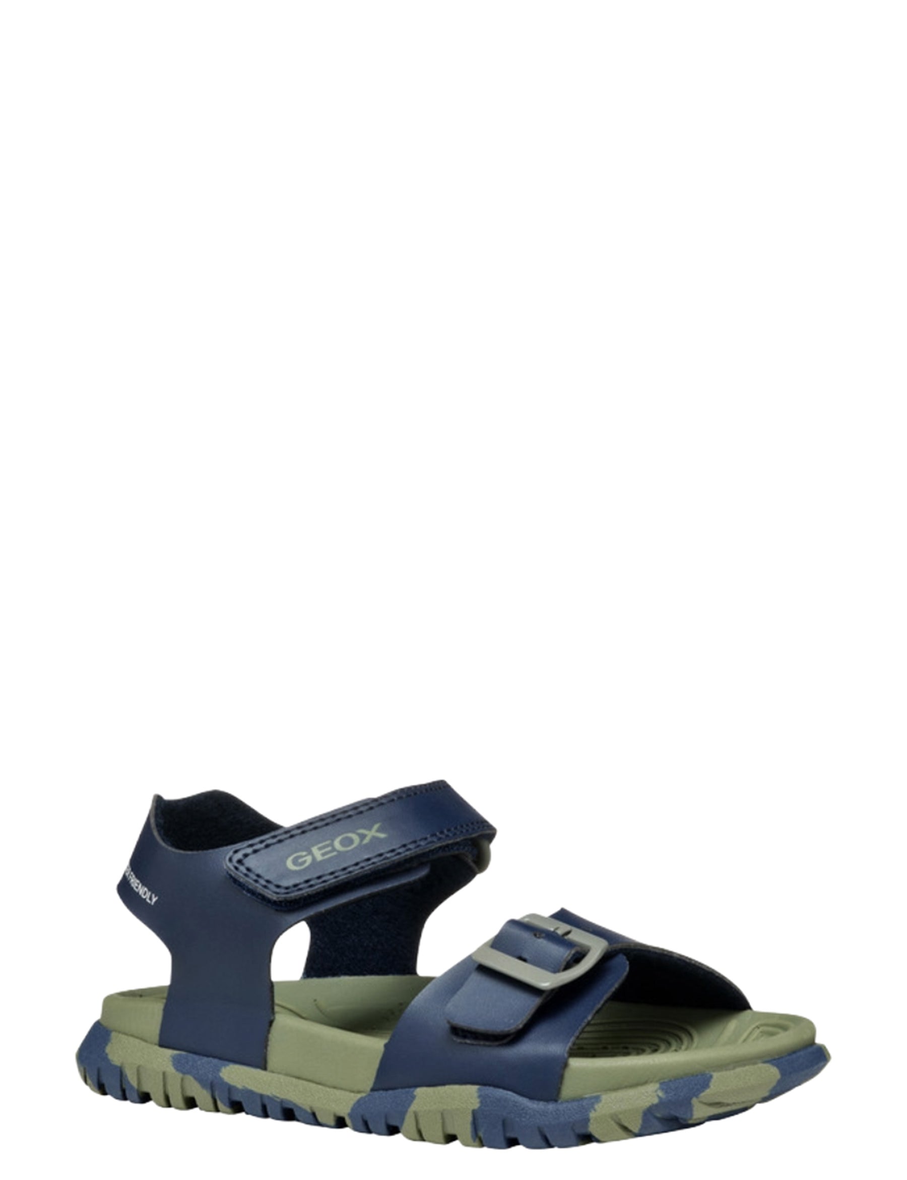 Sandali con strappi Blu Geox