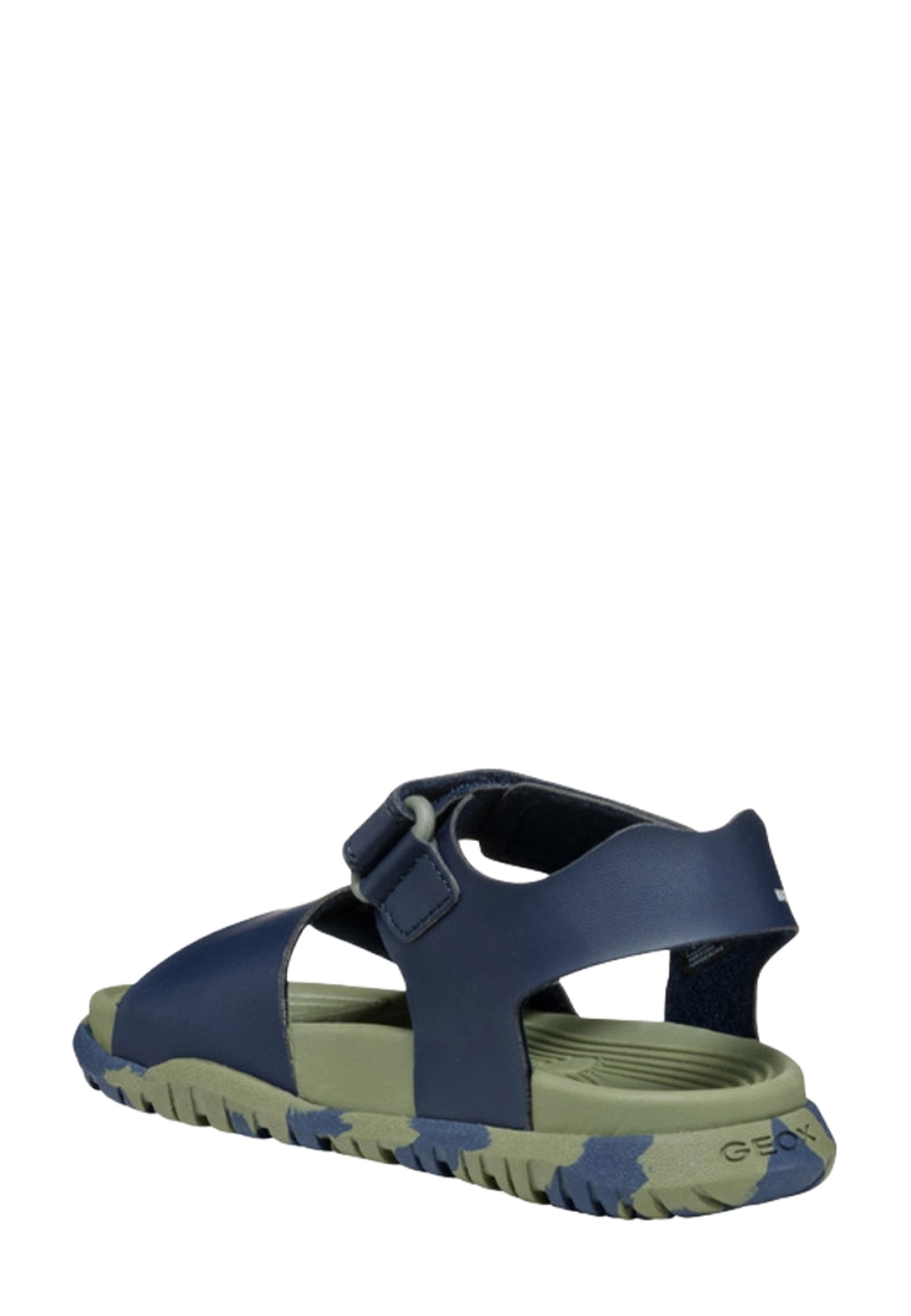 Sandali con strappi Blu Geox