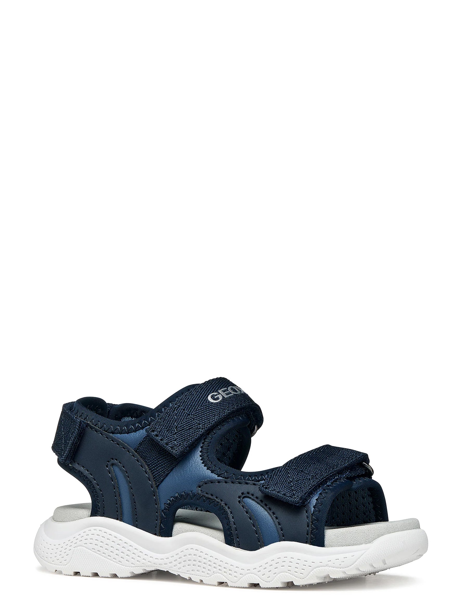 Sandali con strappi Blu Geox