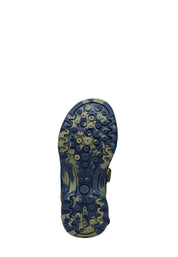 Sandali con strappi Verde Geox